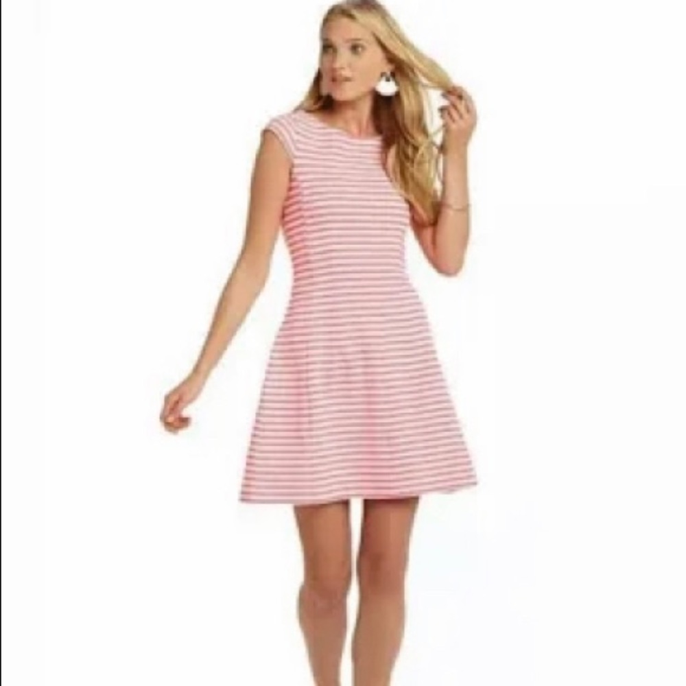Closet closing sale Lily Pulitzer Pink & White Brielle Striped Mini Dress Sz XS
